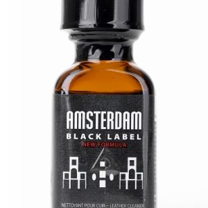 Poppers Amsterdam Black  label 24ml