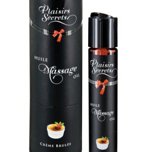 Huile de massage gourmande - Crème Brulée