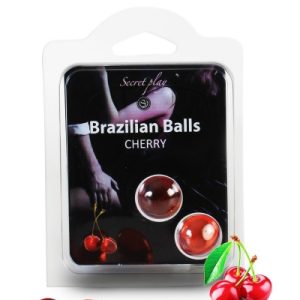 2 Brazilian Balls - cerise