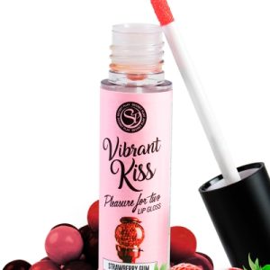 Brillant à lèvres stimulant - fraise bonbon