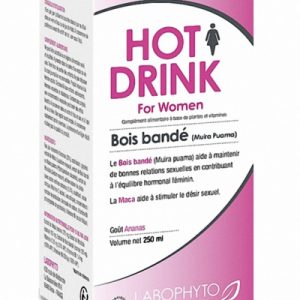HOT DRINK Femme bois bandé 250 ml