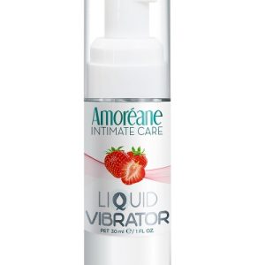 Lubrifiant stimulant Fraise 30ml - Amoreane Med