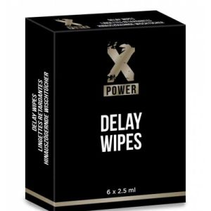 6 lingettes retardantes - XPOWER