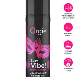 Gel d'excitation Sexy Vibe Intense Orgasm Liquid Vibrator