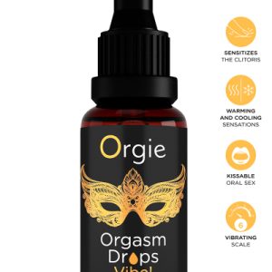 Gel d'excitation du Clitoris Orgasm Drops Vibe 15ml