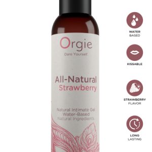 Gel intime naturel All Natural fraise 150ml