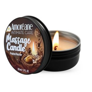 Bougie de massage Rocher Praliné - Amoreane