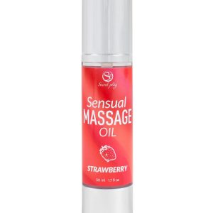 Huile de massage Fraise - Secret Play